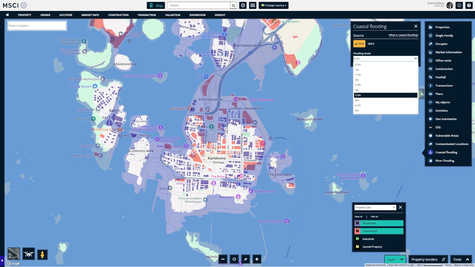 MSCI Property Intel - account
