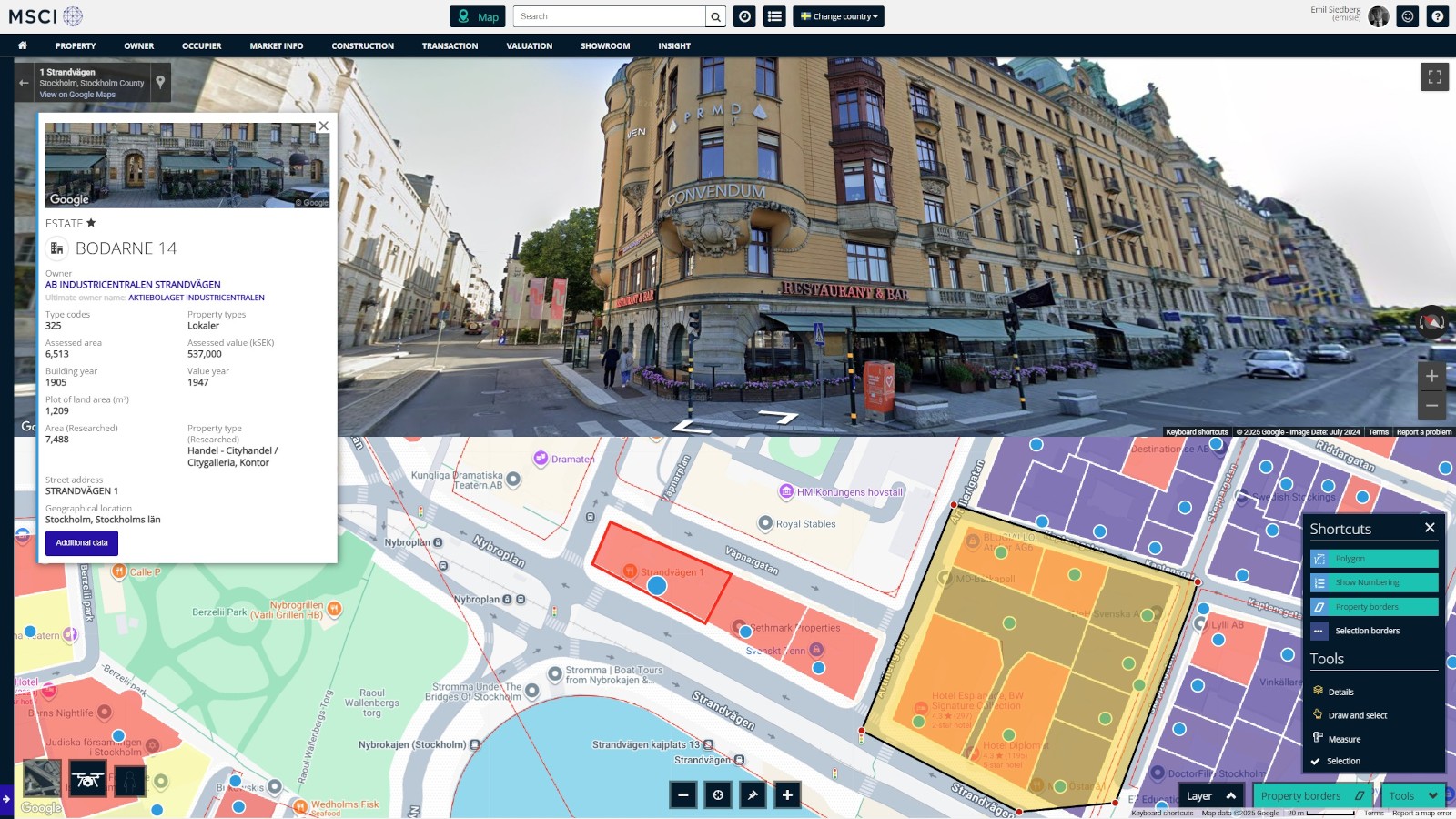 MSCI Property Intel - account